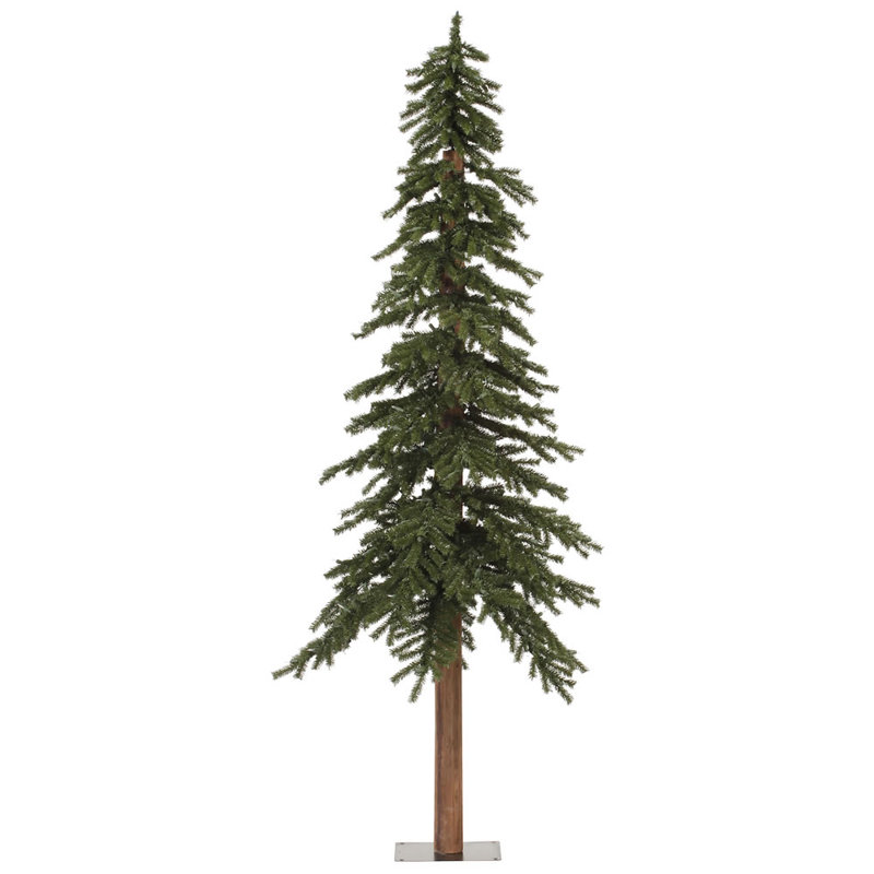 The Holiday Aisle® Natural Alpine Artificial Christmas Tree & Reviews